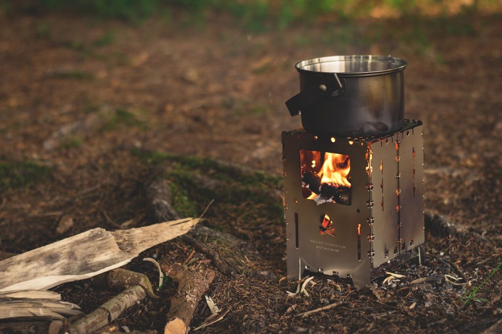 fireplace, fire, bushbox